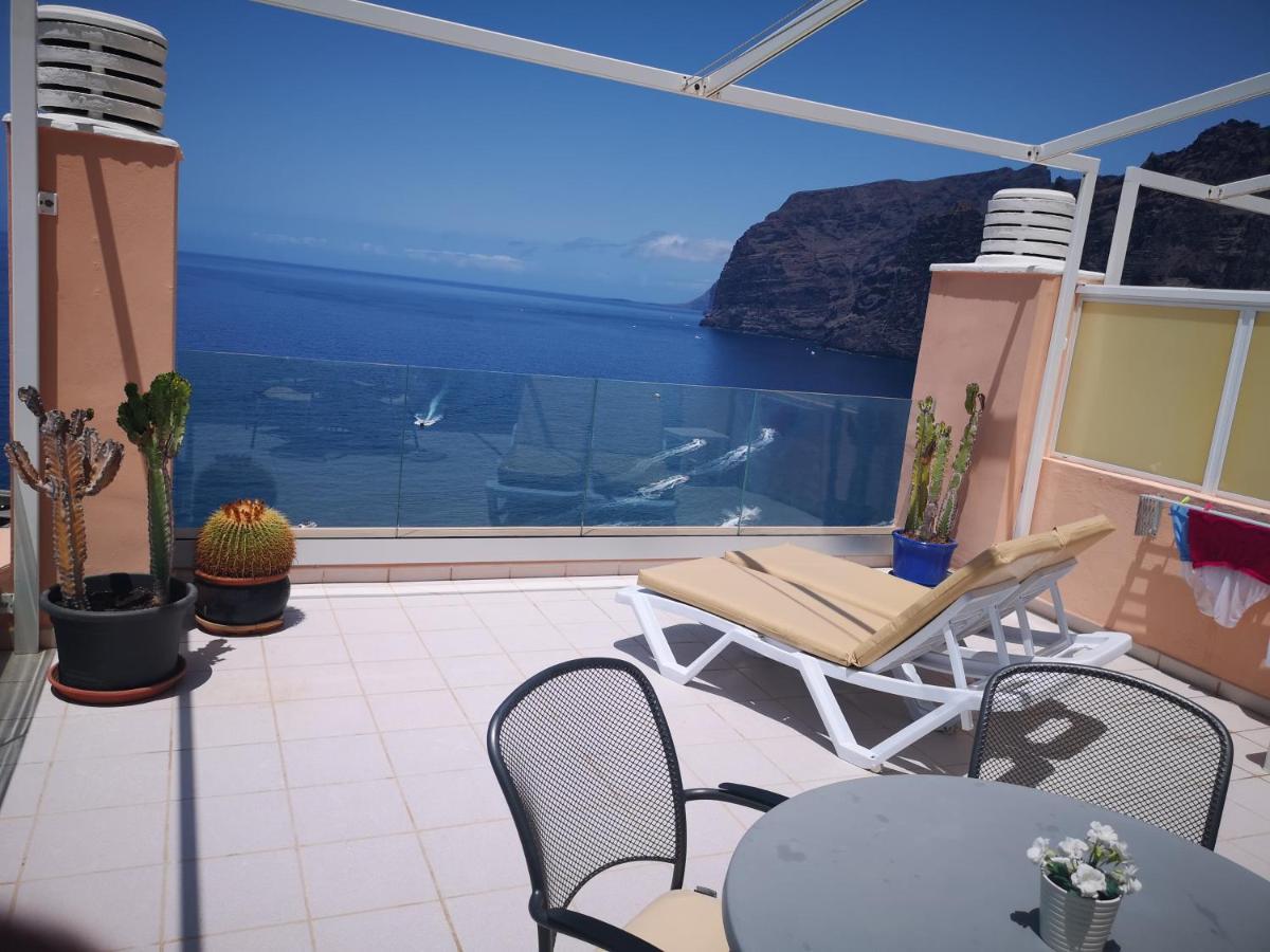 Luxury Apt. With Stunning Sea View Acantilado de los Gigantes Zewnętrze zdjęcie